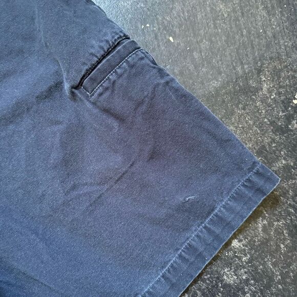 Hobie Flat Front Distressed Shorts Size 34 Side Pockets 100% Cotton Surf Style - Picture 4 of 13